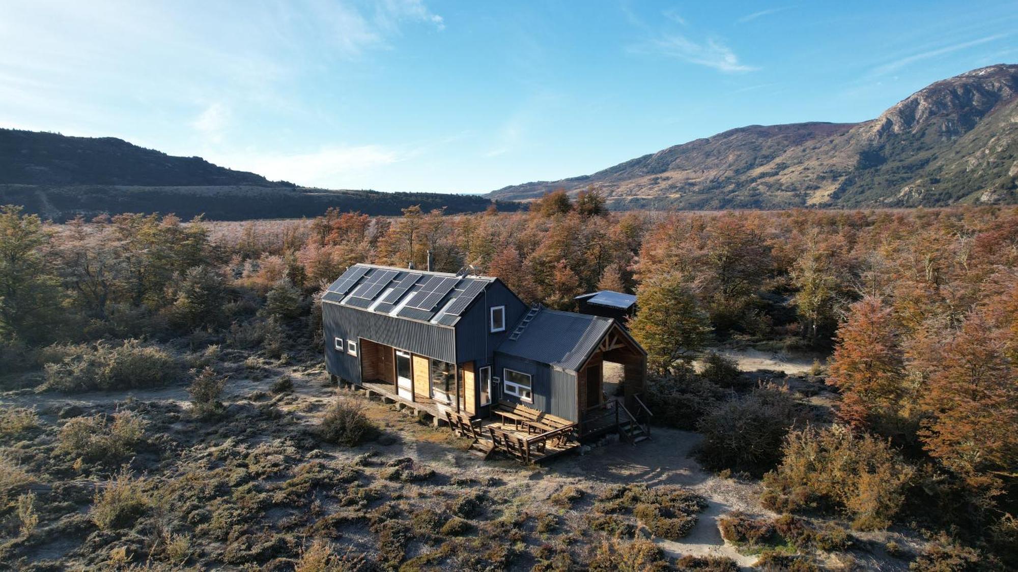 Refugio Valle Leones Villa Puerto Tranquilo Eksteriør billede
